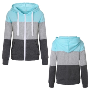 Women Bulk Sale Oversized Fleece Zipper-Up Hoodie Warm Plush Winter Sweatshirt Lined Eco-Friendly Soft Casual Street Fashion OEM - Product Image 3