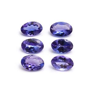 Gema natural de tanzanita ovalada, piedra semipreciosa de 12x10mm, ovalada, facetada, de alta calidad, color azul - Product Image 2