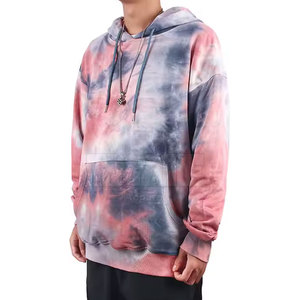 Diseñe su propia ropa de invierno de alta calidad Tie Dye Hoodies Tie Dye Nuevo estilo Cantidad a granel Tie Dye Hoodies - Product Image 3