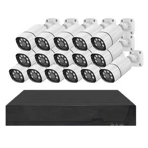 Nhà máy ngoài trời Bullet Dây PoE CCTV hệ thống Kit 4MP IP PoE nhà thông minh <span class=keywords><strong>video</strong></span> Camera An Ninh Cam Bộ Hệ thống giám sát - Product Image 1