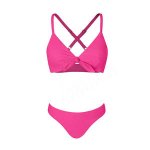 ชุดบิกินี่เซ็กซี่แบบ 2 ชิ้นสำหรับผู้หญิง ประดับด้วยคริสตัล พู่ห้อย และลูกไม้ ยืดหยุ่น เป็นมิตรกับสิ่งแวดล้อม แห้งเร็ว - Product Image 1