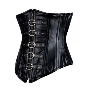 คอร์เซ็ทหนังดีไซน์ใหม่สำหรับผู้หญิง ขายส่ง ราคาถูก แจ็คเก็ตคอร์เซ็ทหนังสำหรับผู้หญิงและผู้ชาย ปี 2026 - Product Image 6