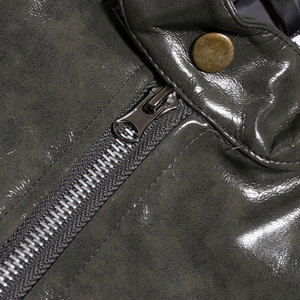 Vente chaude Veste d'hiver pour hommes Nouvelle mode en cuir de vache coupe-vent Meilleur vendeur Vêtements pour hommes - Product Image 3