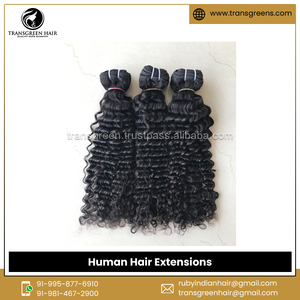 Peluca de cabello humano virgen Mongol de alta calidad Proveedor a granel de extensiones de ondas profundas Mejor precio competitivo 100g Peso - Product Image 5