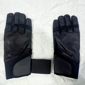 Gants de baseball en cuir 100%, légers et durables, fabriqués sur mesure, à bas prix, gants de frappeur d'entraînement sportif lourd pour champ intérieur - Product Image 3