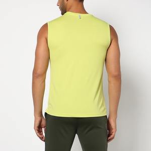 Camiseta sin mangas de tela Premium para hombre, elegante camiseta sin mangas informal de entrenamiento con ajuste fantástico a la moda - Product Image 2