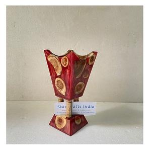 Top Tendance Mubakhir Bois et Résine Époxy Bakhoor Brûleur D'encens Prix De Gros Porte-Encens Bakhoor Brûleur pour L'exportation - Product Image 1