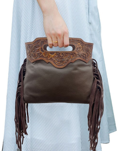 Dark Brown Color Designer Women's Leather <b>Wallets</b> Ladies Hand <b>Wallet</b> With 100% Real Genuine Leather - Product Image 2