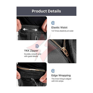 Pantalones de Senderismo para Hombre, con Forro Polar Estampado, Impermeables 10,000mm, con Múltiples Cremalleras, Personalizables - Product Image 5