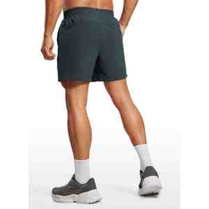 Pantalones cortos de compresión 2 en 1 para hombre, de 7 pulgadas, para gimnasio, de secado rápido, para trotar, comodidad, cintura elástica, sublimada, dos - Product Image 2