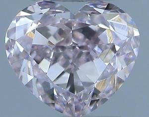 เพชรสังเคราะห์ทรงหัวใจสีชมพูอมม่วงอ่อนขายดีที่สุด สำหรับทำเครื่องประดับ หินหลวมแฟนซี ราคาถูก - Product Image 1
