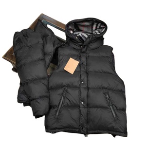 Top Designer <b>Men's</b> <b>Jacket</b> Hood Long Sleeves Puffy Style Waterproof Zipper Manufacturer Streetwear Puffer <b>Men</b> <b>Jacket</b> - Product Image 1