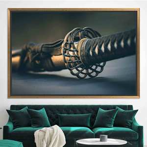 Décoration murale moderne sur toile imprimée : Œuvre d'art élégante pour les espaces contemporains, TOILE ENCADRÉE DORÉE - Product Image 1