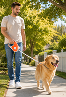 Ensemble de harnais pour chien en nylon réglable avec éclairage LED, vente en gros, faible MOQ pour chiens de petite/moyenne/grande taille