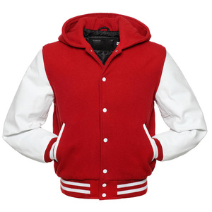 Hot sellin Varsity Jacket School College Veste de baseball pour hommes Top Design 100% laine veste universitaire respirante pour hommes avec capuche - Product Image 1
