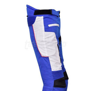 Pantalones de montar en motocicleta con logotipo personalizado Material textil Pantalones de motocicleta personalizados con tela exterior textil - Product Image 2