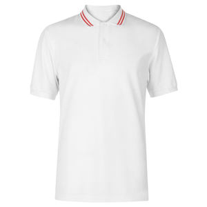 Diseño personalizado de los hombres sólido azul marino de manga corta 70% algodón 30% de seda de punto para polos - Product Image 6