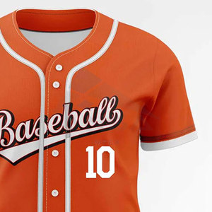 Maillot de baseball de dernière génération, vente en gros, polyester vierge, maillot de baseball pour hommes, vêtements de sport tendance à bas prix - Product Image 6