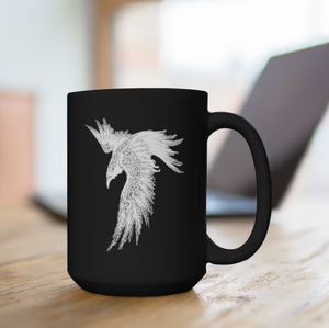 Taza de café de mitología, taza negra, tazas vikingas para beber, regalo de aniversario, regalos de marido, regalo de parejas, regalos de Navidad - Product Image 2