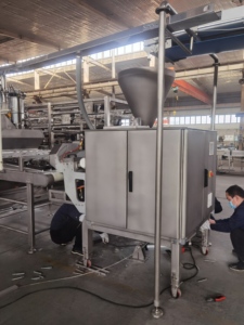 Hoàn Toàn Tự Động Nướng Bánh Mì Thực Phẩm Làm Liên Tục Dây Chuyền Sản Xuất Máy Cho Burger Loaf Bánh Mì Nướng Hot Dog Bánh Nhà Máy - Product Image 4