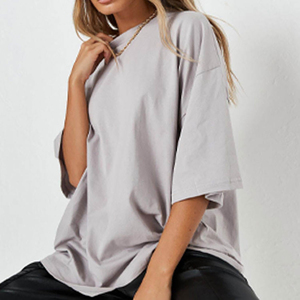 2025 femme T-Shirt en Style Décontracté Design Professionnel Bonne Vente Plus La Taille 100% Coton À Séchage Rapide T-shirt Stock pour Adultes - Product Image 4