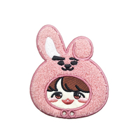 Patch brodé personnalisé de haute qualité Badge nominatif Applique broderie vêtements Patch Patch de broderie personnalisé
