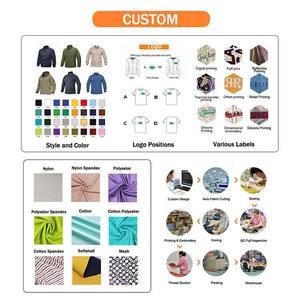 Veste matelassée d'hiver avec logo brodé personnalisé d'origine, veste matelassée épaisse en duvet de canard, coupe ample, pour homme - Product Image 6