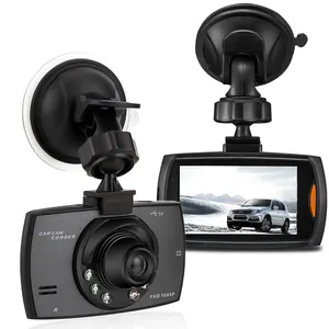 4 "터치 스크린 자동차 대시 카메라 1080P DVR 후면보기 비디오 레코더 야간 투시경 루프 녹화 G 센서 170 광각 Dashcam