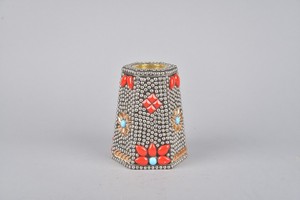 Luxury Mother Of Pearl Inlay Bakhoor Burner Geometric Hexagon Resin Handicraft Arabic Mabkhara For <b>Oud</b> <b>Incense</b> Home Decor Gift - Product Image 4