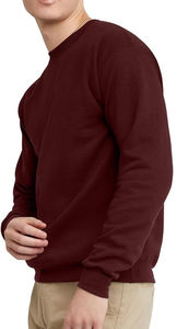 Sweat-shirt de fitness 100% coton de haute qualité pour hommes OEM nouveauté sweat à capuche d'hiver sweat-shirt épais teint en plaine pour la musculation - Product Image 3