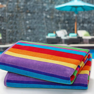 100% coton turc bio personnalisé serviette de plage sans sable couverture de plage surdimensionnée légère pour voyage écologique - Product Image 5