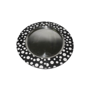 Plateau de chargeur en laiton de forme adaptée aux besoins du client par concepteur fait main de plat de chargeur de couleur antique - Product Image 5