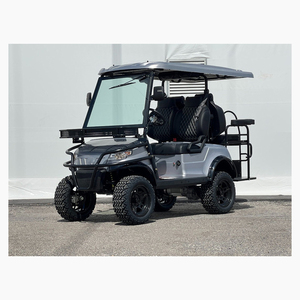 Made carrito de golf eléctrico de aluminio alimentado por batería de 2 asientos y controlador - Product Image 4