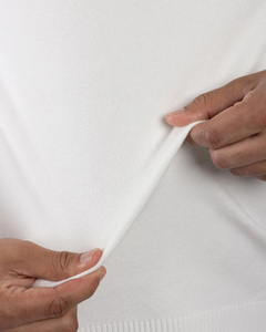 Pull en tricot pour homme sur mesure OEM/ODM, 100% coton, col en V, pull à manches longues, fabricant en gros, pulls en tricot pour homme - Product Image 5