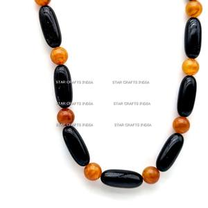 Luxury Handmade Custom Luxury Latest Handcrafted With Best Quality High Polished Beautiful Fashion Resin Brass <b>Necklace</b> - Product Image 4