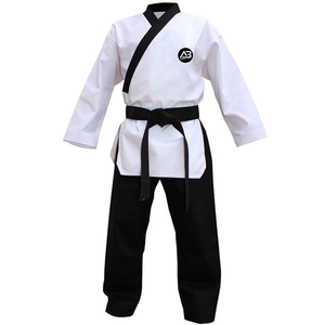 Traje de Karate Unisex de Alta Calidad OEM, Spandex/Poliéster, Transpirable, de Secado Rápido, Diseño Ligero; Ropa de Artes Marciales - Product Image 5