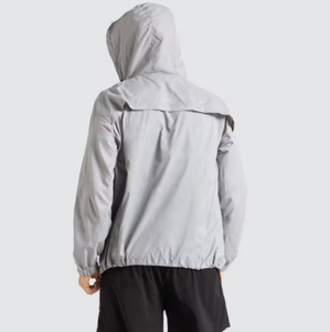 Chaqueta cortavientos impermeable con logotipo personalizado para hombre y mujer Chaqueta de exterior de talla grande para hombre con protección contra el viento y el agua - Product Image 3