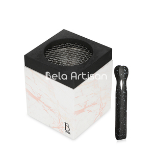 Ensemble cadeau de brûleur Bukhoor transparent acrylique à la mode-ensemble Mubkhar, nouveaux produits 2025 par Bela Artisan - Product Image 1