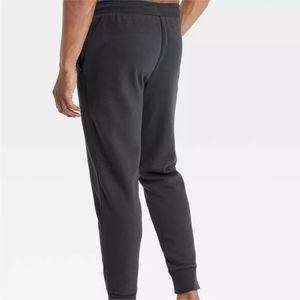 OEM Hombres Slim Fit Jogger Pantalones de chándal de secado rápido Entrenamiento Gymwear con patrón sólido para uso en el gimnasio - Product Image 2