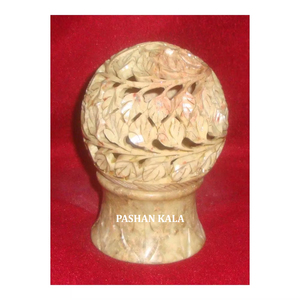 Most Attractive Design Round Shape Hand <b>Leaf</b> Carving Design Tea <b>Light</b> Candle Holder For Home Decoration And Business Gift Item - Product Image 1