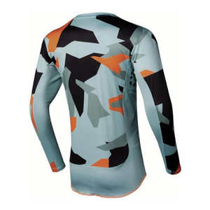 2024 vente chaude personnalisé 100% Polyester hommes course Motocross maillots respirant Long Sves personnalisable nom de l'équipe de course - Product Image 5