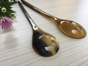 Cuchara Ecológica de Cuerno de Búfalo |   Cuchara de Cocina Hecha a Mano con Cuerno Natural |   Utensilio Tradicional para Servir y Cocinar - Product Image 4