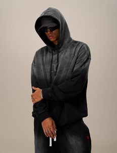 2025 hommes décontracté mode Joker Sublimation pull à capuche meilleure qualité drôle surdimensionné respirant conception solide motif OEM - Product Image 3