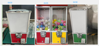 Distributeur automatique de capsules DEER de 20 pouces de hauteur, capsules en plastique, système de paiement par pièces et jetons, capacité de 300 à 600, certifié CE 1