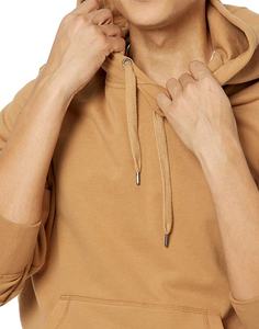 High Quality Men Hoodie Custom Made Winter's Warm up Trendy <b>Brown</b> Hoodies for Men 2023 New Year Customized Pullover Hoodies - Product Image 4