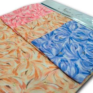 Tissu Jacquard Poly Butti, largeur 44 pouces, imprimé floral abstrait, textile décoratif durable, rouleau en vrac, vente en gros, service OEM - Product Image 4