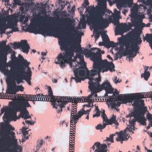 Mallas de gimnasio para mujer de cintura media, tela de punto ajustada de compresión informal, realce, ligero, transpirable, características bajas hechas en fábrica - Product Image 5