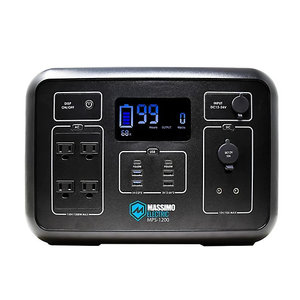 Estación de Energía Portátil Ma ss imo de 1,200 Vatios - Product Image 4