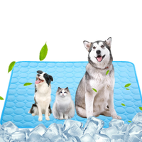 Tapis rafraîchissant pour chien, coussin rafraîchissant lavable pour animaux de compagnie, couverture, tapis de couchage pour chenil, tapis de sommeil en soie glacée, lit de plage