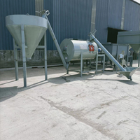 Mini-centrale à mortier sec Corey, capacité 5-8T/H, mélange automatique, haute précision, faible bruit, petite installation de mélange de mortier sec pour